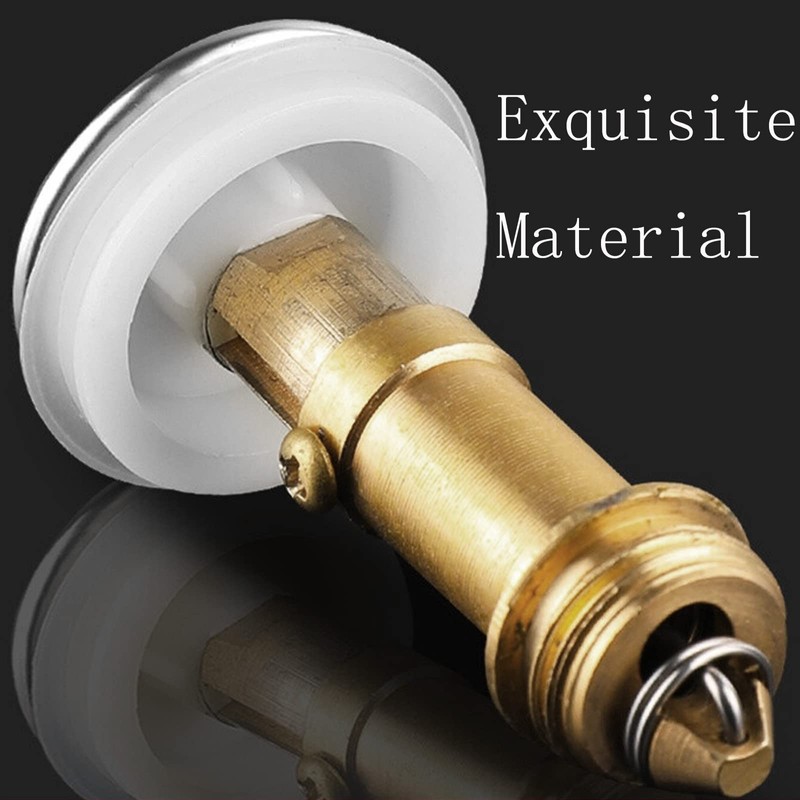 Bathroom Push Drain Stopper Plugs, 38 mm Pop Up Sink