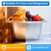 Philbinden 4 Pack Stainless Steel Hotel Pans 1/6 Size 4