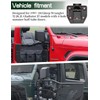 JROAD Side Mirrors for Half Doors Side View Mirrors for