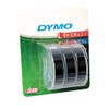 DYMO DYMO Original Prägeband | 3D weiß auf schwarz |