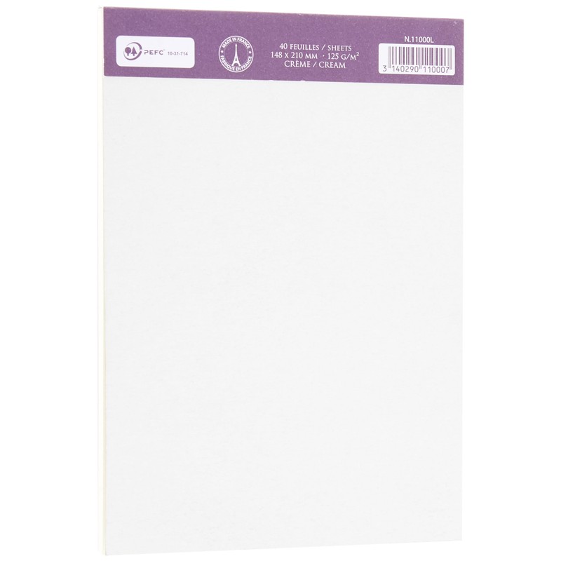 Clairefontaine - Ref 11000L - G. Lalo Paper Pad (Pack