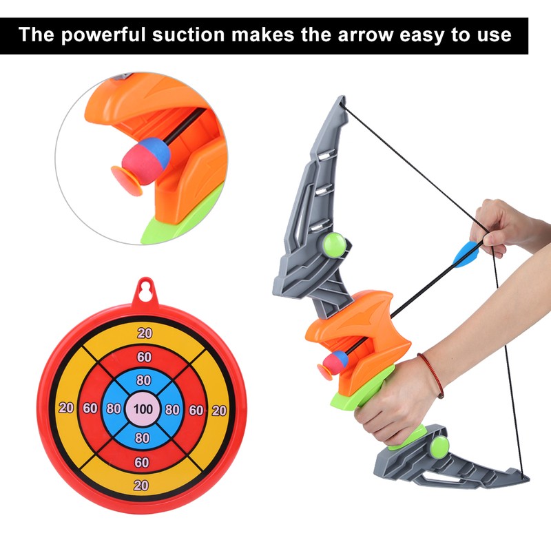 Outdoor Simulation Bow Arrow Toy Set Shooting Sports Games for