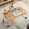 Lap Desk Bed Trays for Eating and Laptops Breakfast in