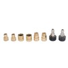 Garden Hose Quick Connector Set 3/8in 3/4in American Garden Hose