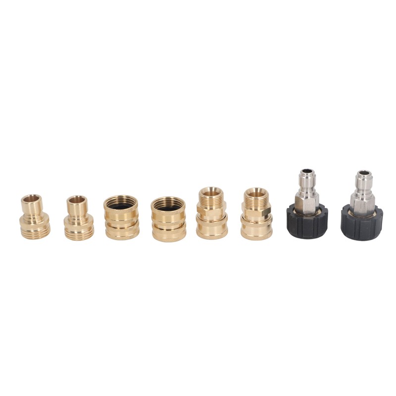Garden Hose Quick Connector Set 3/8in 3/4in American Garden Hose