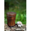 Ulfberth - High-Quality Viking Dice Cup with Lid, Vegvisir Motif,