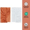Lovely Hippo 2 x Fitted Sheets 80 x 160 cm,