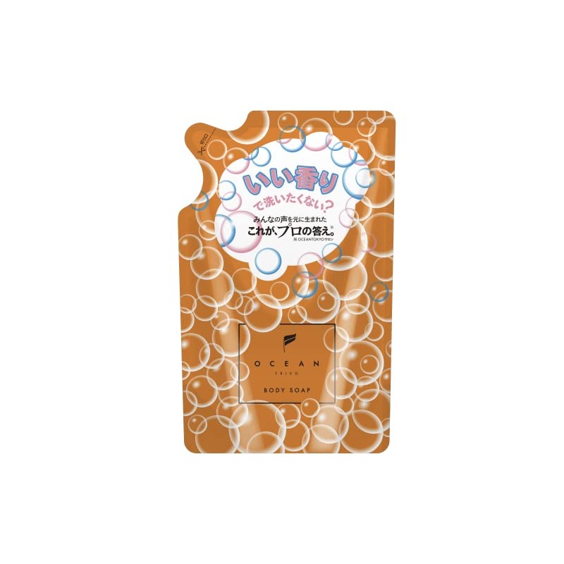 Ocean Trico Body Soap, Love Scent (SU) Refill (Body Soap)
