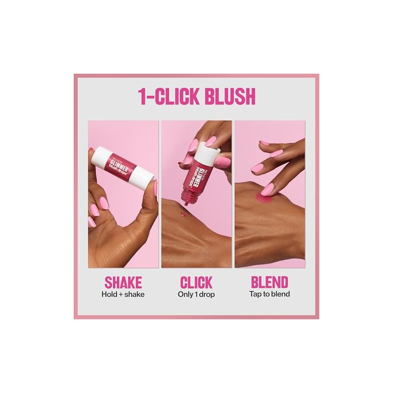 Rubor Revlon Glimmer Blush Drops Tono Pink it over 9.4ml