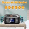 Portable CD Player Bluetooth,Desktop CD Player with Bluetooth Music Boombox
