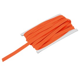 sourcing map Piping Cord Trim 12 Yards 1/2 Inch Piping Tape for Sewing DIY Crafting Fabric Edge Trim Orange Red