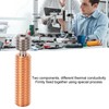 V5 Hotend Heatbreak All-Metal Threaded Upgrade Ti Alloy and Copper