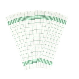 Paños de cocina de algodón verde