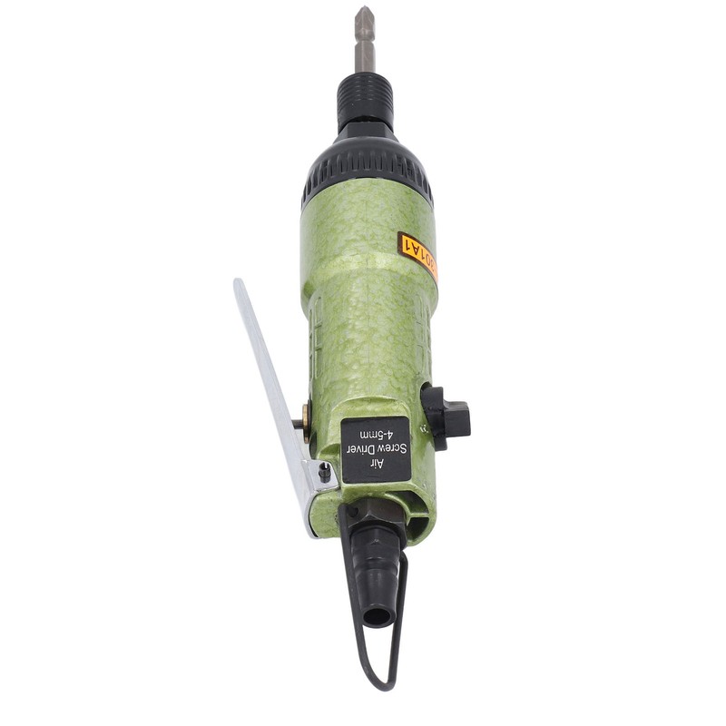 Pneumatic Screwdriver 8000RPM 1/4in 4‑5mm Capacity High Torsion Pneumatic Air