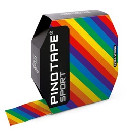 Pinotape Sports Kinesiology Tape (Pride Colour), Professional Size = 31 Metres x 5 cm, Waterproof Kinesiotape, Extra Strong, High-Quality, Elastic Therapy Tape for Sports and Therapy