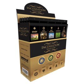 Incensations Mohan Incense Sticks Premium Assorted Hand Dipped Wand Aromatherapy Incensations