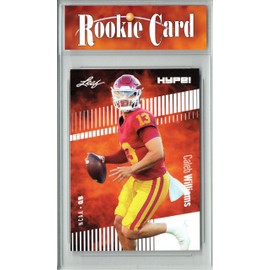 @ Certified Mint+ Caleb Williams 2022 Leaf HYPE! #96A Just 5000 Made! Chicago Bears Rookie Card