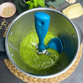 Calotti® Rotary-Scoop-Spatula for Thermomix® TM5®, TM6® and TM31® for Removing, Scooping and Portioning