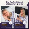 XetraDesign Bed Wedge Pillow for Headboard Gap Up to 7",