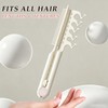 MIUPOO 2 In 1 V Shape Volumizing Hair Comb, Root