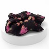 Black Flower Daily Scrunchie / 블랙 플라워 데일리 스크런치