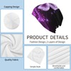 Skull Cap Purple Dream Butterfly Beanie Balaclava Women for Men