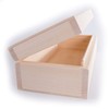 Rectangular Oblong Wooden Box to Decorate | 24 x 11.5