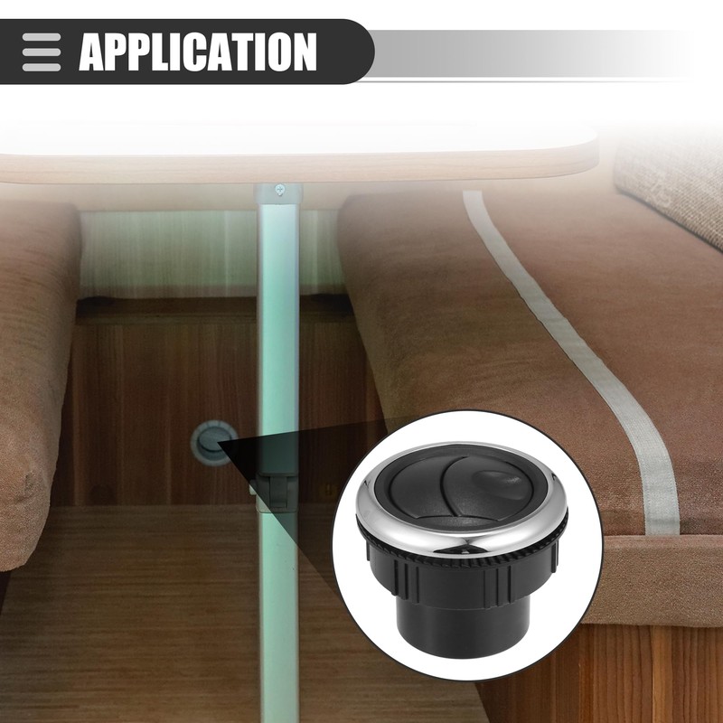 Motoforti CCTV01: Universal Dashboard Air Vent Round Air Vent for