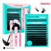 VAVA BEAUTY Boom Kit DIY Clusters, Springtok Bond&Seal, Tweezer, Remover
