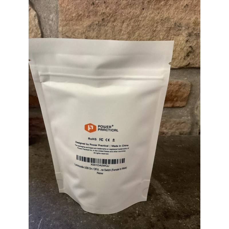 power practical Luminoodle USB Switch and Dimmer Female to Male