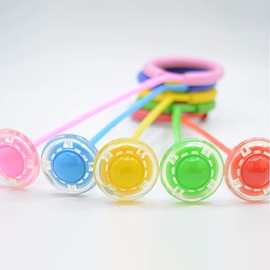 위시월드 LED 발목 줄넘기 KC인증 Wishworld LED Ankle Jump Rope KC Certified, 블루 × 160*640*90 mm × 그린 × 2개
