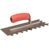BARWALT Ultrastainless Notched Trowel, U-Shaped 3/4 x 19/32 x 25/64