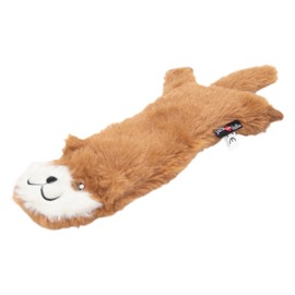 JACK AND VANILLA, Brown Otter Soft Toy 30cm Realistic Design with Sound and Washable Ideal for Interactive Play Bright Colour Flatties Model