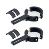 HQTS 2pcs Motorcycle Headlight Mount Bracket Fog Light Mount Bracket