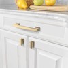 Asidrama 6 Pack 5 Inch(128mm) Brushed Brass Kitchen Cabinet Handles,
