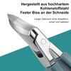 DAILIENFUS 3-Piece Set Nail Clippers with Eagle Beak Angle for