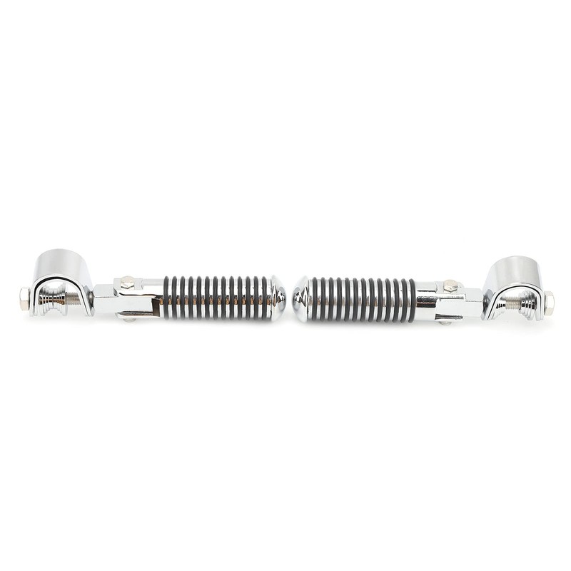 Acouto Motorcycle Highway Foot Pegs for 25mm/1in Engine Crash Bar