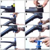 Fashionslee_jp Bicycle Head 10 Piece Bottom Bracket Installation Press Tool