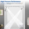 Double Shower Head for Couple, High Pressure Dual Showerhead, Adjustable