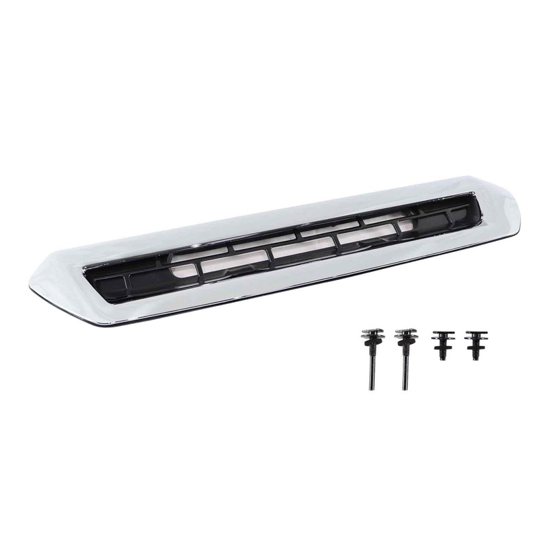 Chrome Hood Air Ven-t Compatible With 2017 2018 2019 GM-C