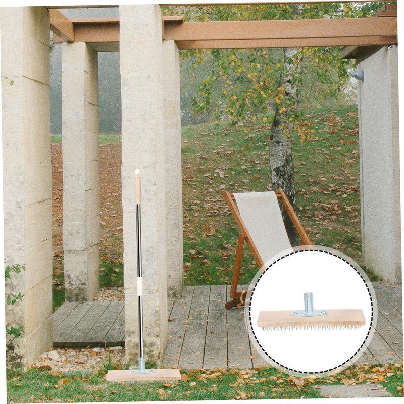 COLLBATH Garden Steel Wire Brush No Handle 2.5cm High Bristles