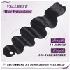 Vallbest 16A Body Wave Bundles Human Hair 4 Bundles 18