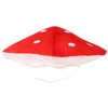 OATIPHO Mushroom Hat, Cosplay Accessory Party Hat Cap, Fedora Hat Red Cap, Cartoon Hat Prop Oversized for toddler Kids Women Teens