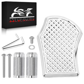 Brake Pedal Foot Pegs Pad Cover with 2PCS Shifter Pegs for Harley Touring