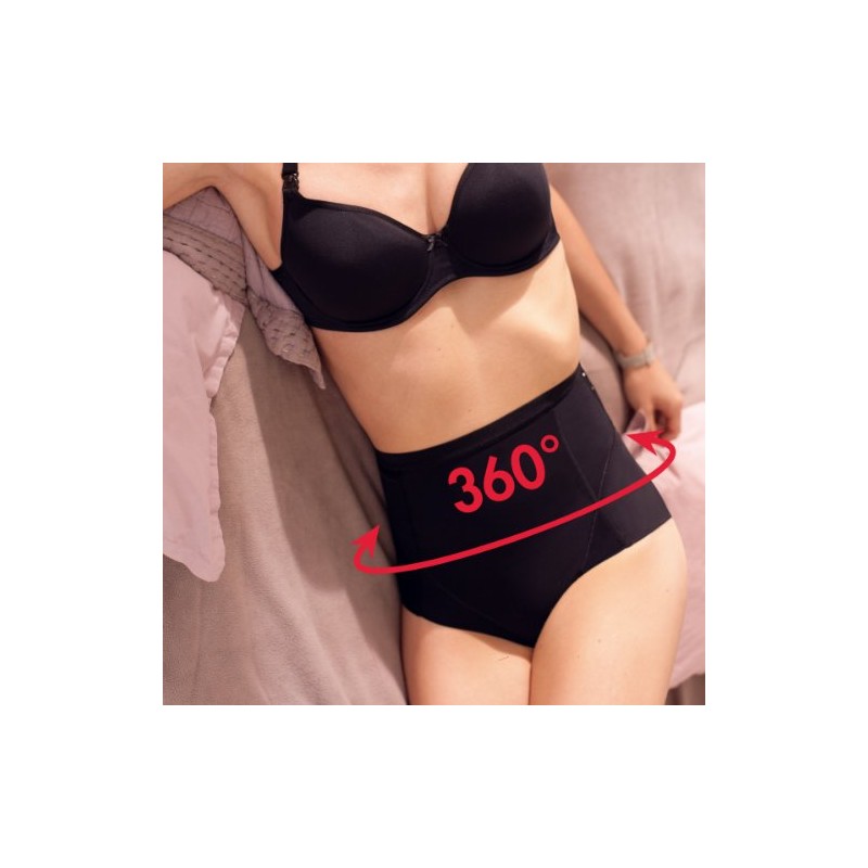 Anita Women's 1885 Re Belt Panty Maternity Knickers, Black, Size