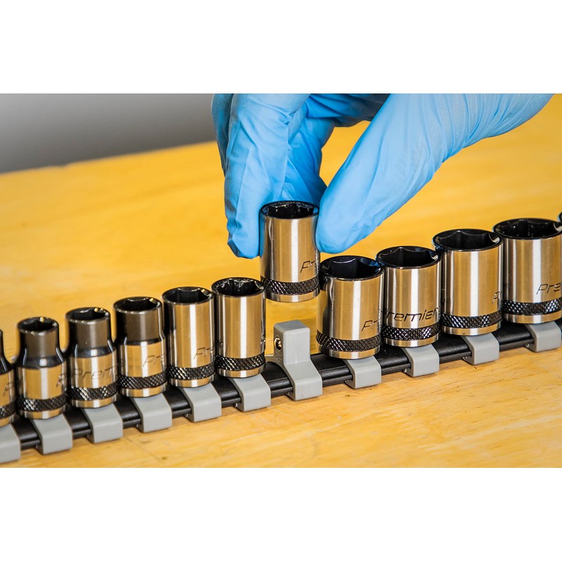 Sealey AK7992 12pc 3/8"Sq Drive Socket Set - Black Series