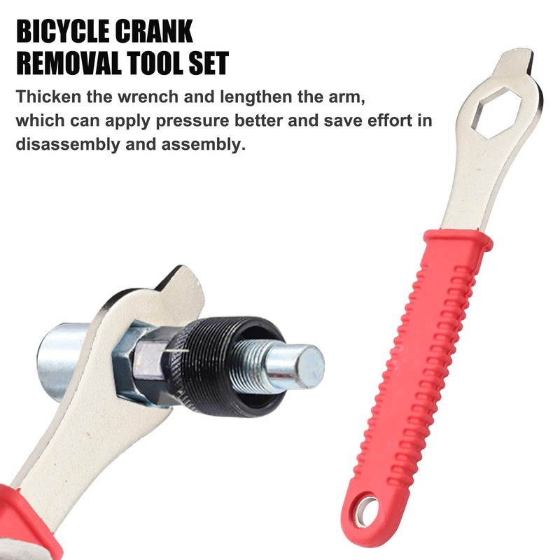 Bike Crank Extractor, Arm Remover and Bottom Bracket Remover Tool,