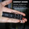 HAUTMEC 1400 Lumen Rechargeable Flashlights LED EDC Flashlight with 90