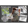 AMZDEPOT 16x40 Inch Wire Mesh Roll, 20 Mesh Stainless Steel
