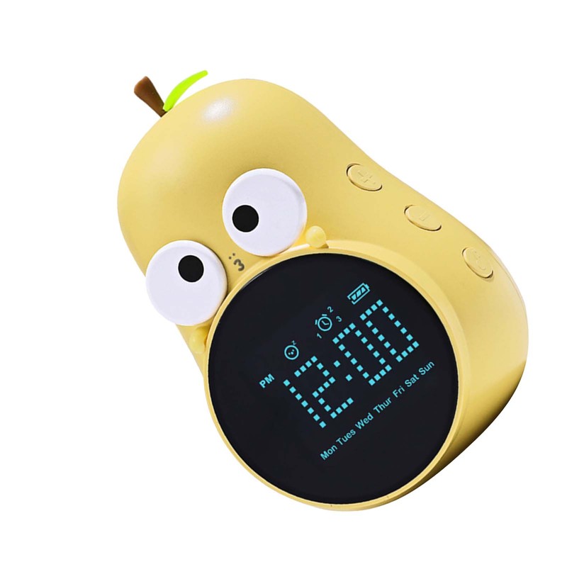 Pear Wake Up Alarm Clock Cartoon Cute Cartoon Children Kids